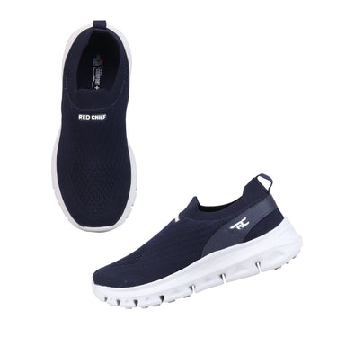 Red Chief Sports Navy Color & Low Ankle Slip-On Comfortable Walking Shoes for Men |W7034 795