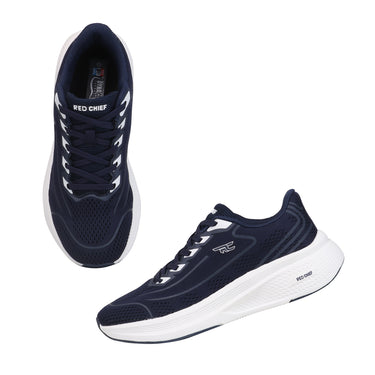 Red Chief Sports Navy Blue Color & Low Ankle Lace-Up Comfortable Running Shoes for Men |R1754 061