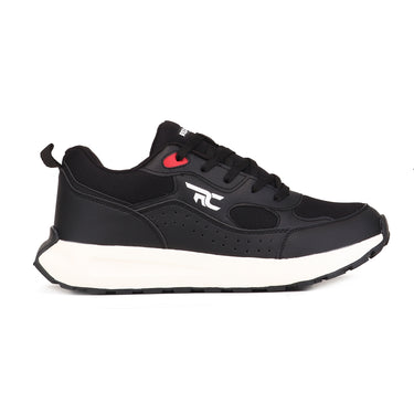 Red Chief Sports Black Color & Low Ankle Lace-Up Comfortable Running Shoes for Men |R1767 001