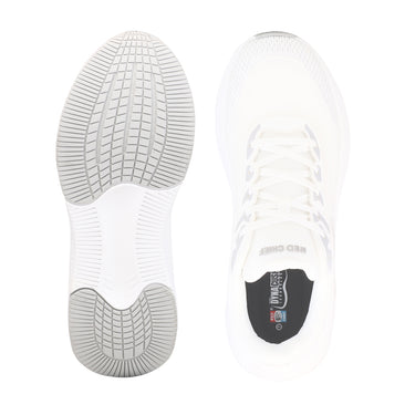 Red Chief Sports White Color & Low Ankle Lace-Up Comfortable Running Shoes for Men |R1752 057