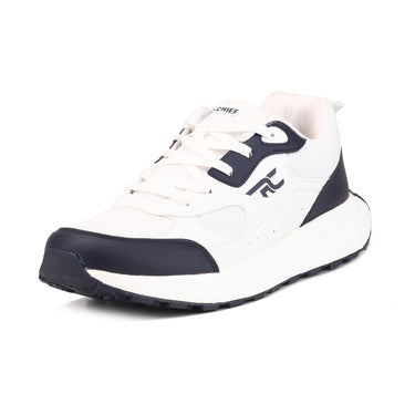 Red Chief Sports White-N.Blue Color & Low Ankle Lace-Up Comfortable Running Shoes for Men |R1767 CD26