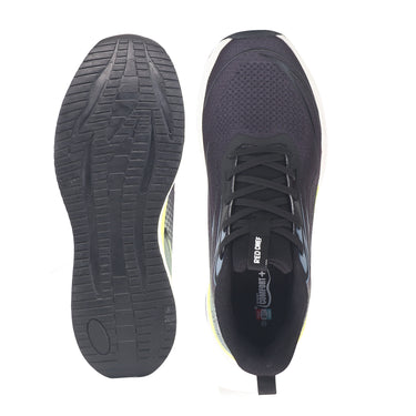 Red Chief Sports Black Color & Low Ankle Lace-Up Comfortable Running Shoes for Men |R1762 001