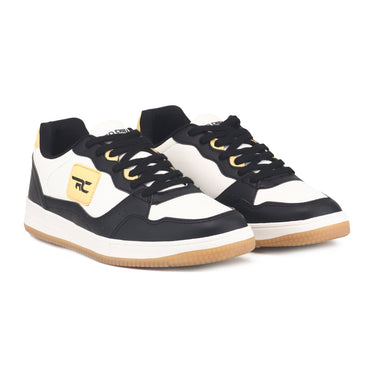 RC SPORTS Black-White Sneaker for Men C6020 F025