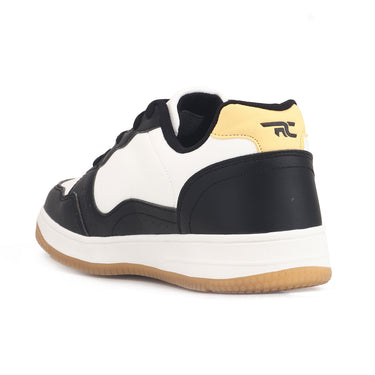 RC SPORTS Black-White Sneaker for Men C6020 F025