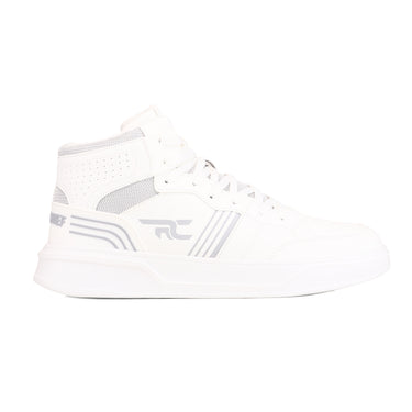 Red Chief Sports White-Gray Color & Mid Ankle Lace-Up Comfortable Sneaker Shoes for Men |C6022 085
