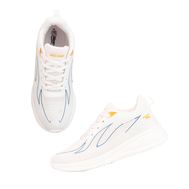 Red Chief Sports OFF-White Color & Low Ankle Lace-Up Comfortable Running Shoes for Men |R1768 151