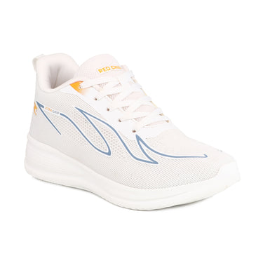 Red Chief Sports OFF-White Color & Low Ankle Lace-Up Comfortable Running Shoes for Men |R1768 151