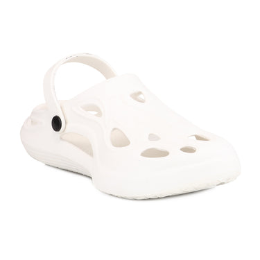 Red Chief Sports White Color & Low Ankle Slip-on Comfortable Clougs for Men |OF606 057
