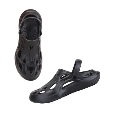 Red Chief Sports Black Color & Low Ankle Slip-on Comfortable Clougs for Men |OF606 001