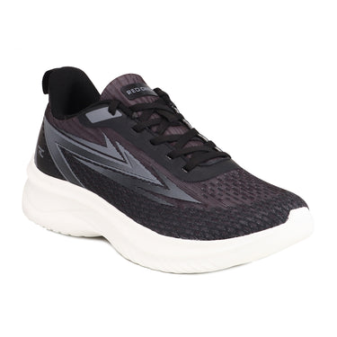 Red Chief Sports Black Color & Low Ankle Lace-Up Comfortable Running Shoes for Men |R1775 001
