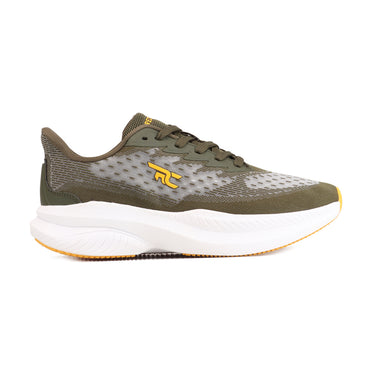Red Chief Sports Olive Green Color & Low Ankle Lace-Up Comfortable Running Shoes for Men |R1751 G0045