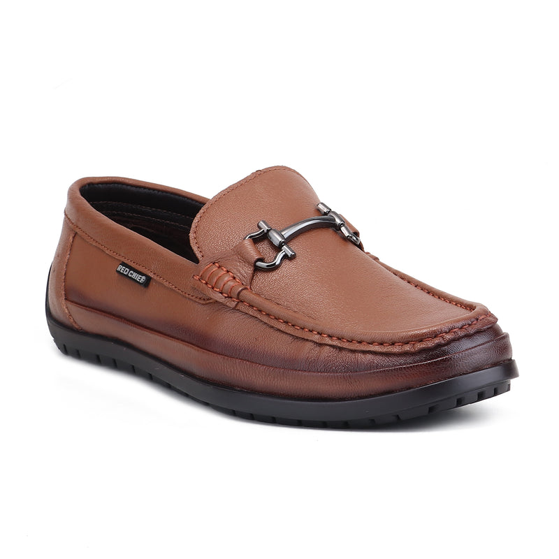 RED CHIEF Tan Leather Formal Shoes for Men RC2157 006