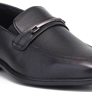 RED CHIEF Black Leather Formal Shoes for Men RC2198 001