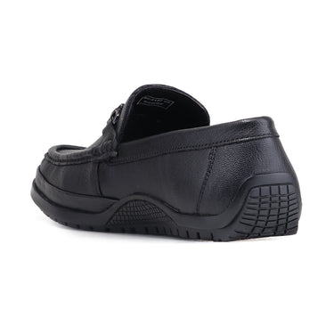 RED CHIEF Black Leather Formal Shoes for Men RC2157 001
