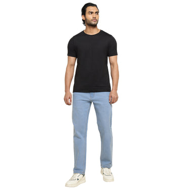 RED CHIEF Blue Cotton Poly Lycra Jeans for Men O-8560200 002