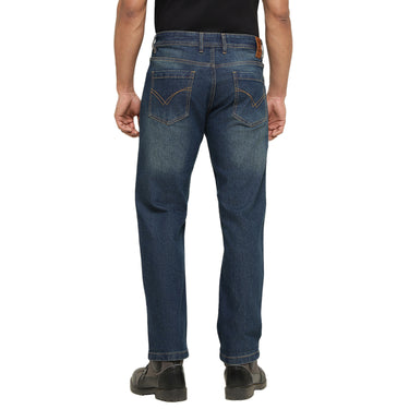 RED CHIEF Light Blue Cotton Poly Lycra Jeans for Men O-8560200 081