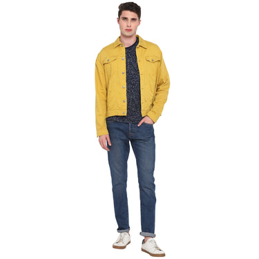 Red Chief Navy Aop Printed T-Shirt for Men O-8220041 156