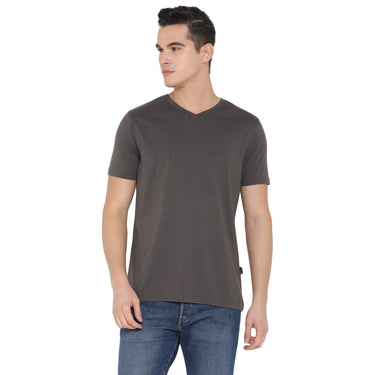 Red Chief Gray T-Shirt for Men O-8220052 005
