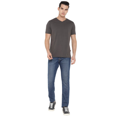 Red Chief Gray T-Shirt for Men O-8220052 005