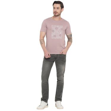 RED CHIEF Pink Cotton Poly T-Shirt for Men O-8220068 059