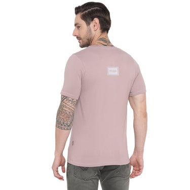 RED CHIEF Pink Cotton Poly T-Shirt for Men O-8220068 059