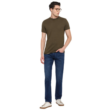 Red Chief Blue Solid Jeans for Men O-8560111 002
