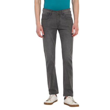 Red Chief Gray Solid Jeans for Men O-8560112 005