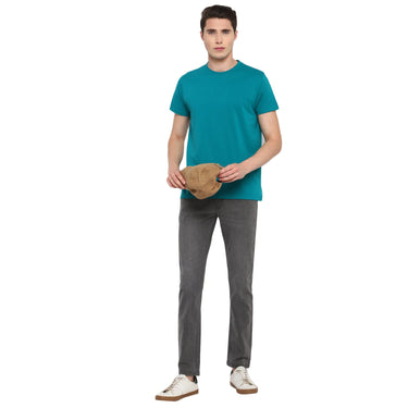 Red Chief Gray Solid Jeans for Men O-8560112 005