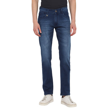 Red Chief Blue Solid Jeans for Men O-8560114 002