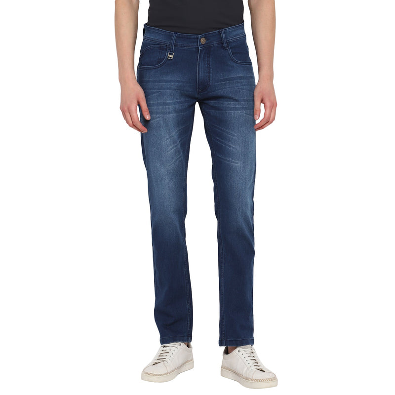 Red Chief Blue Solid Jeans for Men O-8560114 002