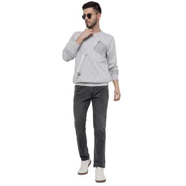 Red Chief Gray Jeans for Men O-8560132 005