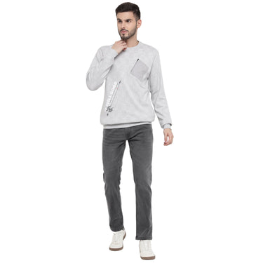 Red Chief Gray Jeans for Men O-8560132 005