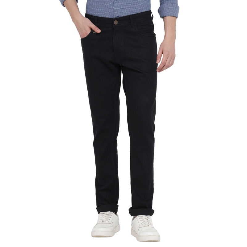 Red Chief Black Jeans for Men O-8560133 001