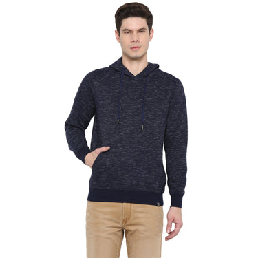 Red Chief Blue Texture Sweatshirt for Men O8310007 002