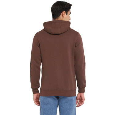 Red Chief Brown Solid Sweatshirt for Men O8310020 003