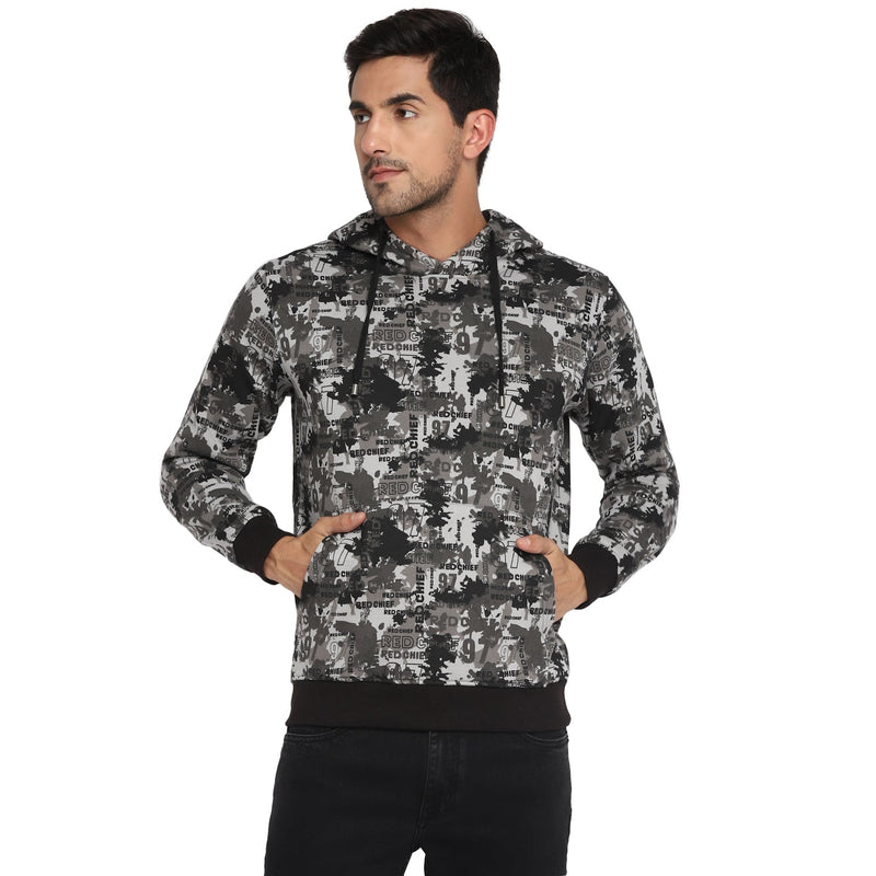 Red Chief Blue/Gray Solid Sweatshirt for Men O8310022 132