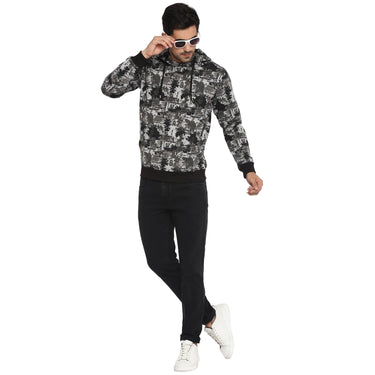 Red Chief Blue/Gray Solid Sweatshirt for Men O8310022 132