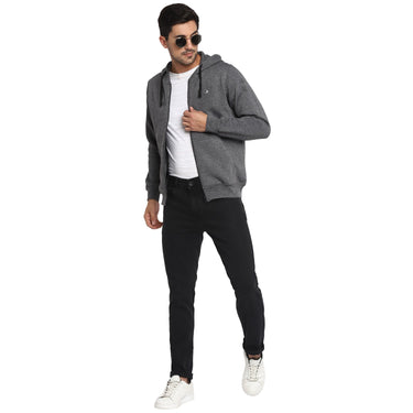 Red Chief Black/Gray Texture Sweatshirt for Men O8310027 104