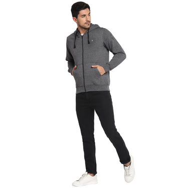 Red Chief Black/Gray Texture Sweatshirt for Men O8310027 104