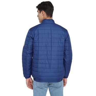 Red Chief Blue Solid Jacket for Men O8310033 002