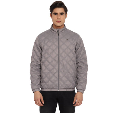 Red Chief Gray Solid Jacket for Men O8310034 005
