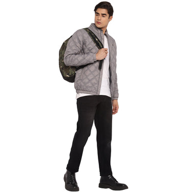 Red Chief Gray Solid Jacket for Men O8310034 005