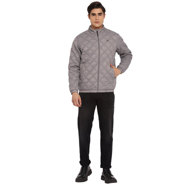 Red Chief Gray Solid Jacket for Men O8310034 005