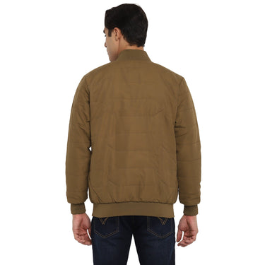 Red Chief Brown Solid Jacket for Men O8310039 430