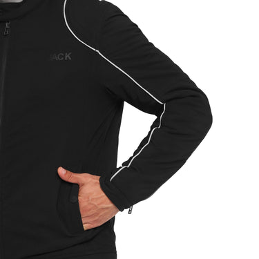 Red Chief Black Solid Jacket for Men O8310049 001