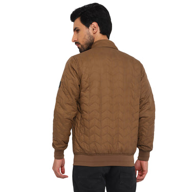 Red Chief Khaki Solid Jacket for Men O8310051 G0051
