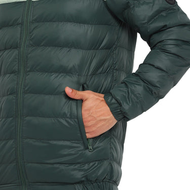 Red Chief Dark Green Solid Jacket for Men O8310053 140