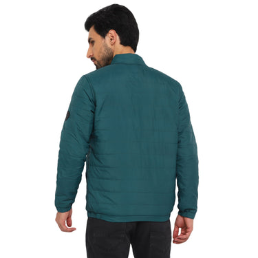 Red Chief Sea Green Solid Jacket for Men O8310054 FG15