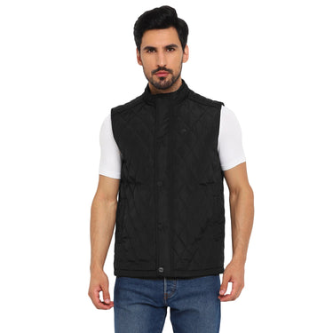 Red Chief Black Solid Jacket for Men O8310055 001