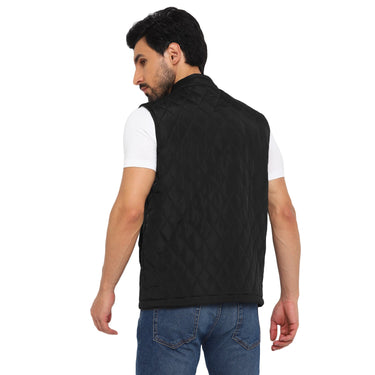 Red Chief Black Solid Jacket for Men O8310055 001